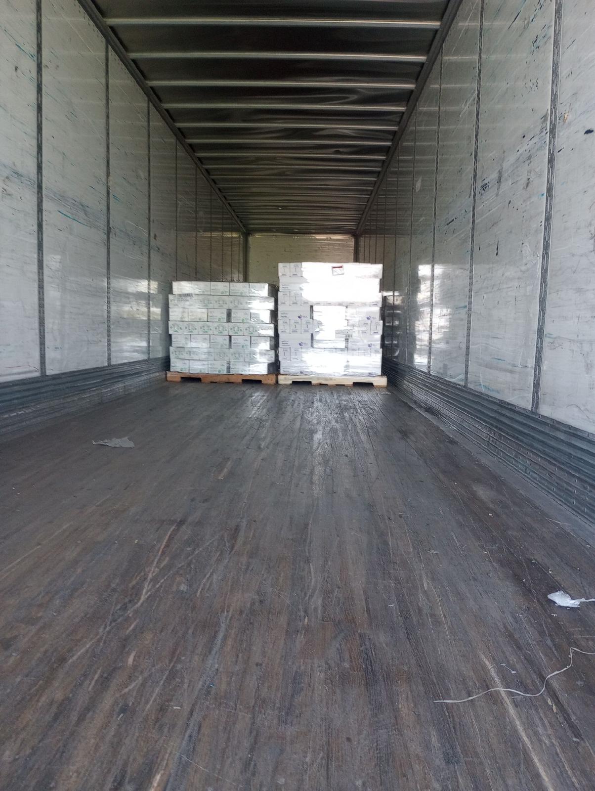 partial shipment pallets ltl freight miami warehouse logistics